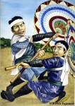 傘踊り名人(鳥取県)