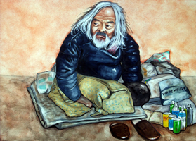 Homeless People at Shinjuku05